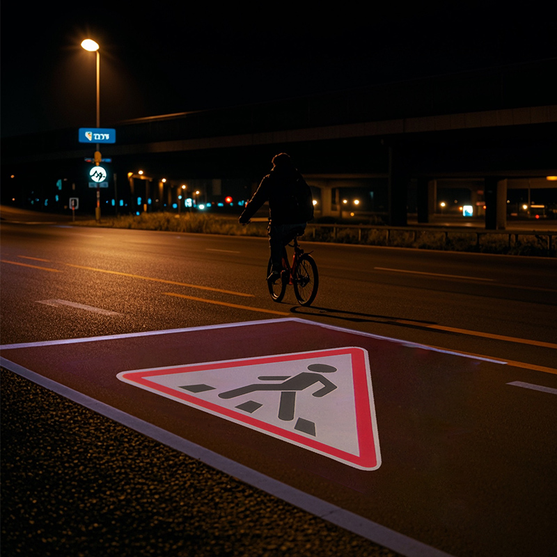 警示投影灯跟工业投影灯适合用在哪？