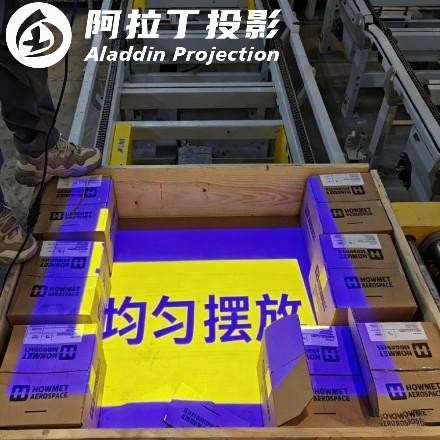 摆放区域投影效果图